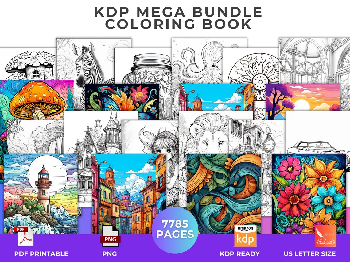 The Ultimate Adult Coloring Book Bundle 2025