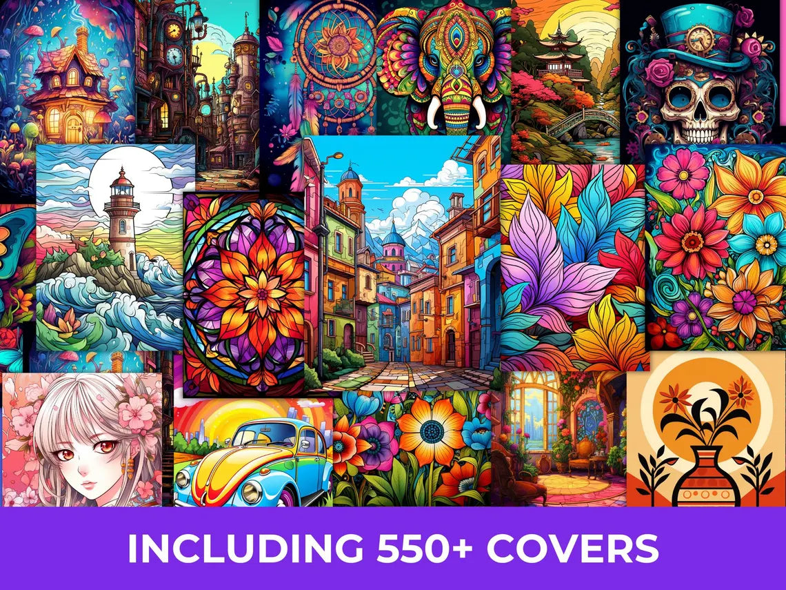 The Ultimate Adult Coloring Book Bundle 2025